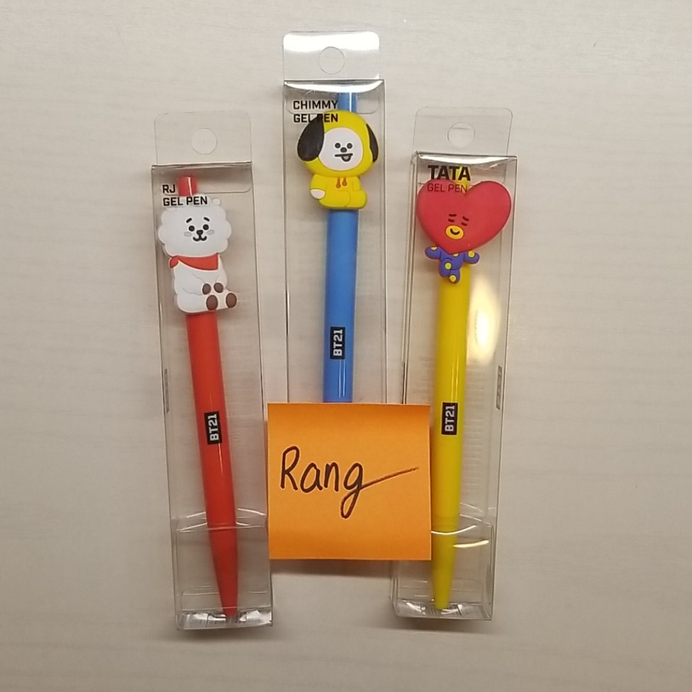 BT21 gel pen